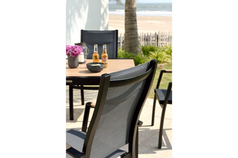 Utomhusmöbelgrupp Lifestyle Garden Panama 90 cm 4 stapelbarfotölj - 4 stapelbarfotölj - Utemöbler - Utegrupp - Matgrupp utomhus