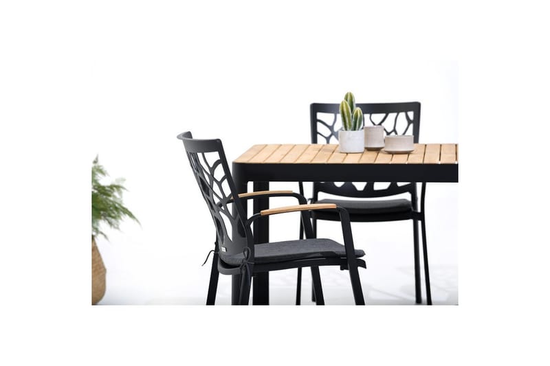 Utomhusmöbelgrupp Lifestyle Garden Portals 161 cm 6 trädskärarstolar - 6 trädskärarstolar - Utemöbler - Utegrupp - Matgrupp utomhus