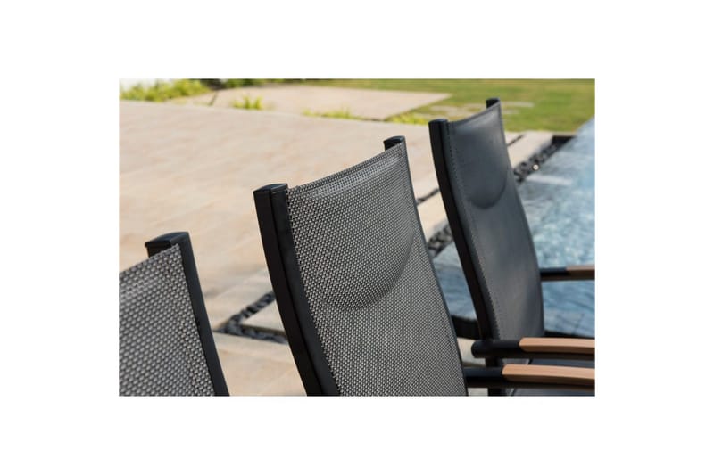 Utomhusmöbelgrupp Lifestyle Garden Panama 210-300 cm 6 stapelbarfotölj + 2 pos. fotölj - 6 stapelbarfotölj + 2 pos. fotölj - Utemöbler - Utegrupp - Matgrupp utomhus