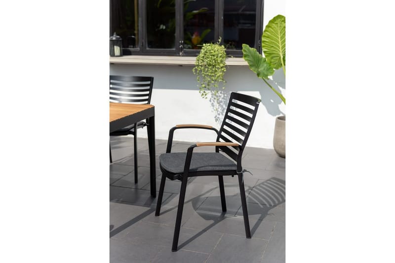 Utomhusmöbelgrupp Lifestyle Garden Portals 161 cm 4 carverstolar - 4 carverstolar - Utemöbler - Utegrupp - Matgrupp utomhus