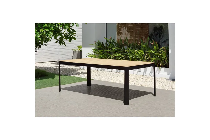 Utomhusmöbelgrupp Lifestyle Garden Portals 209 cm 6 trädskärarstolar - 6 trädskärarstolar - Utemöbler - Utegrupp - Matgrupp utomhus