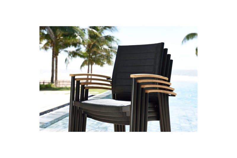 Utomhusmöbelgrupp Lifestyle Garden Portals 161 cm 4 lite carverstolar - 4 lite carverstolar - Utemöbler - Utegrupp - Matgrupp utomhus