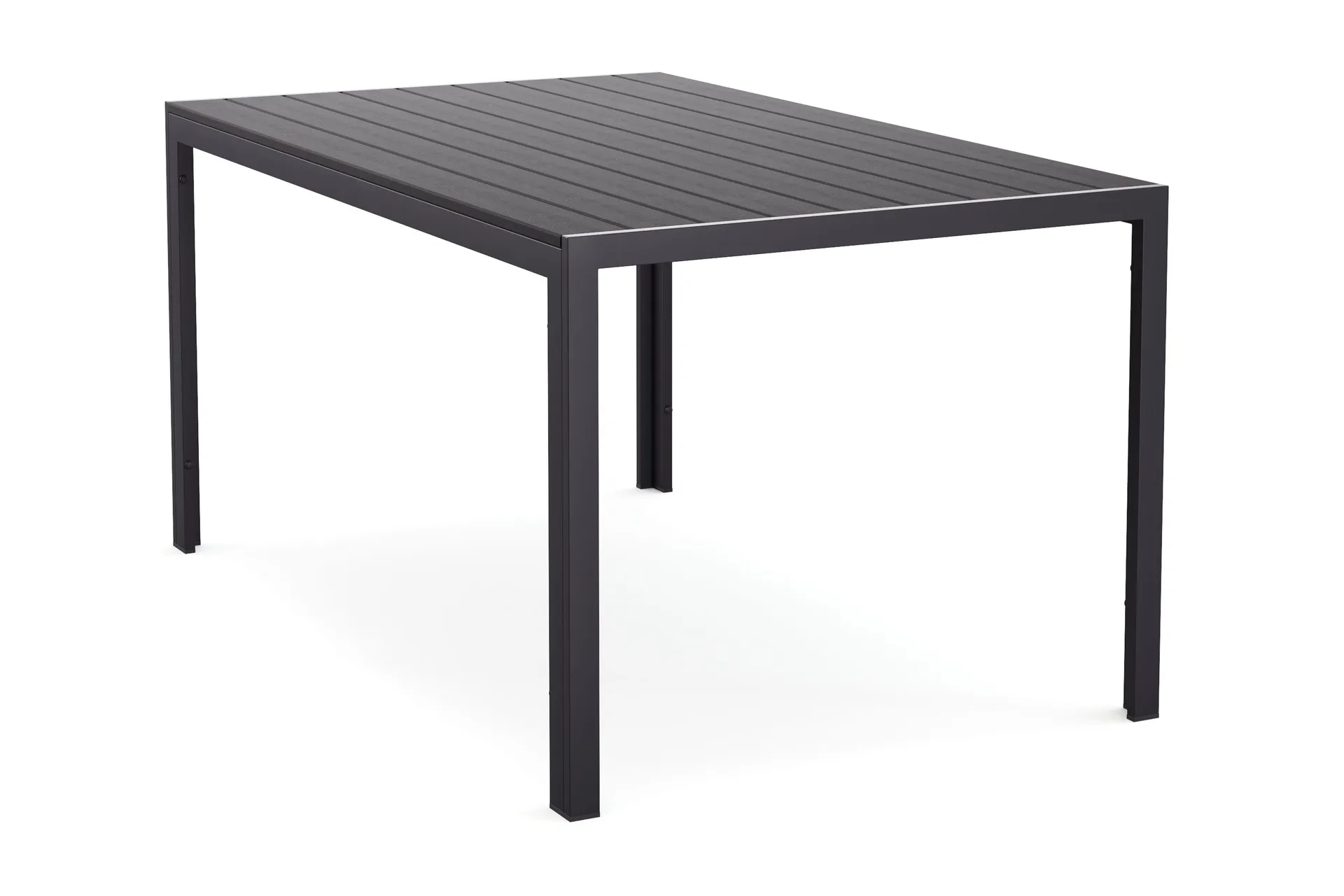 Siri Matbord Utomhus 90x150 cm – Svart