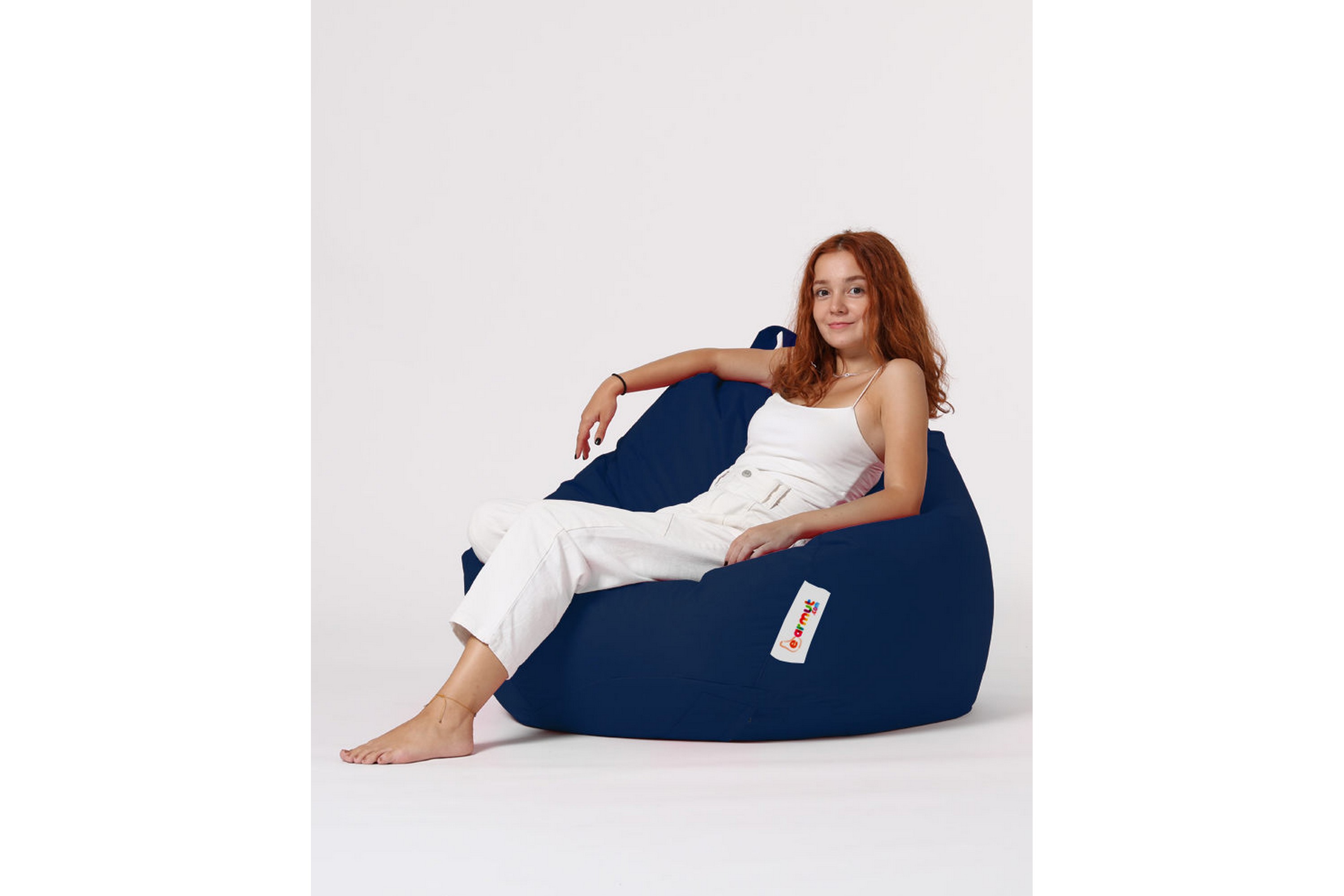 REA/Black Friday Hunny Sittsäck Utomhus 115 cm - Mörkblå Sittsäckar utomhus Blå