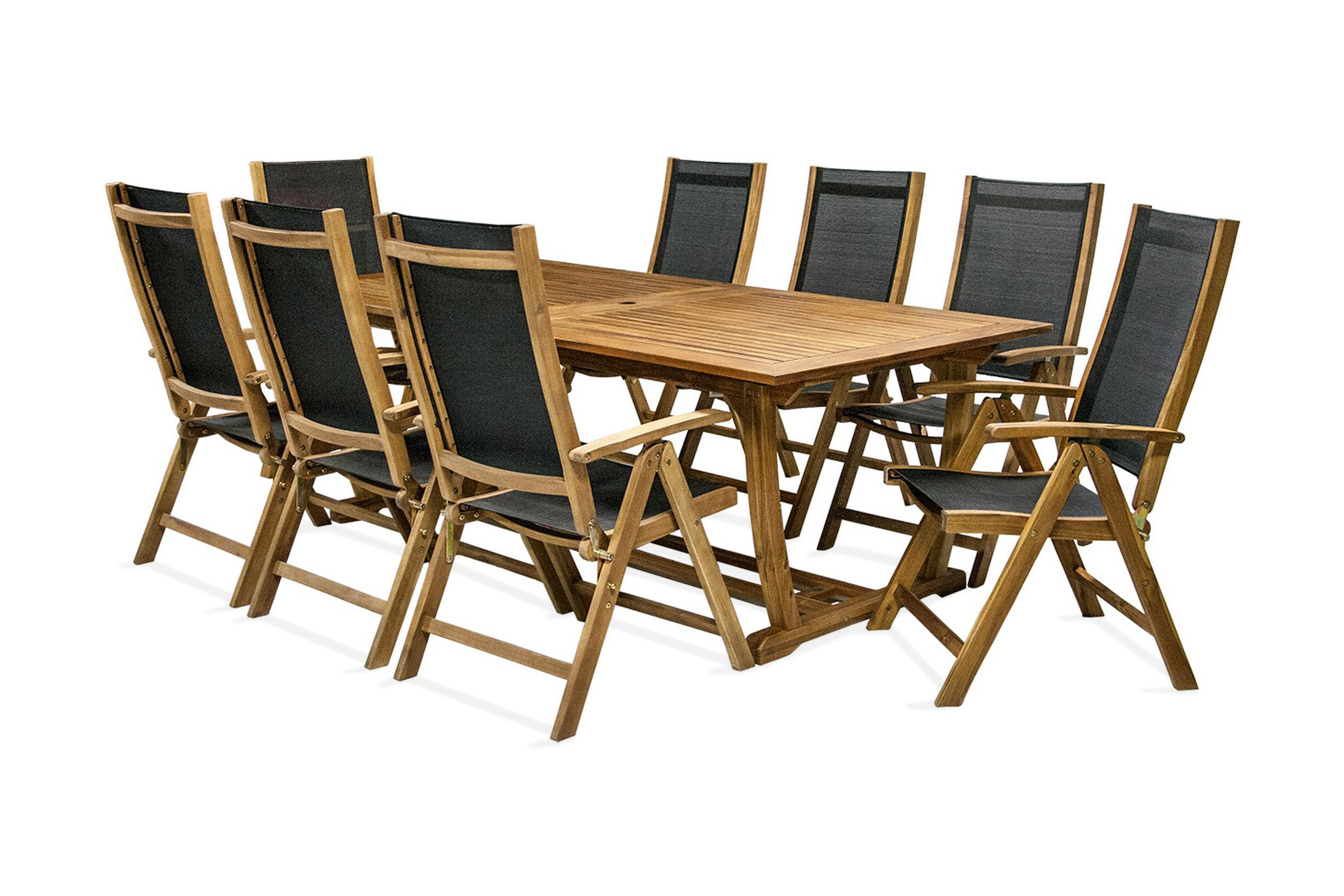 Möbelset FRAMTID bord och 8 stolar - K278211