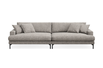 Grå soffa