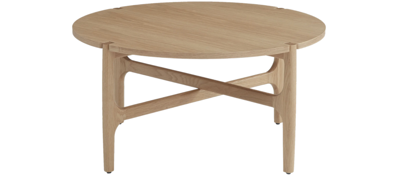 Solo Soffbord 80 cm, Ek