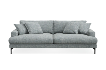 Blå soffa