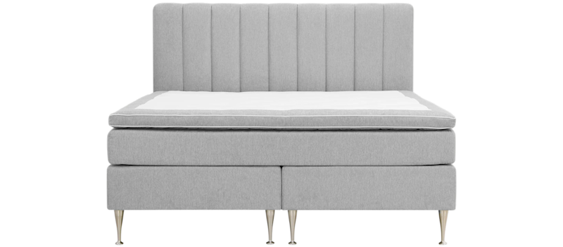 Hilton High Komplett Sängpaket 180x200 cm, Grå
