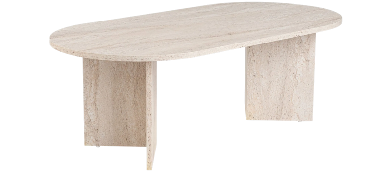 Soffbord Hasina Travertin, Travertin