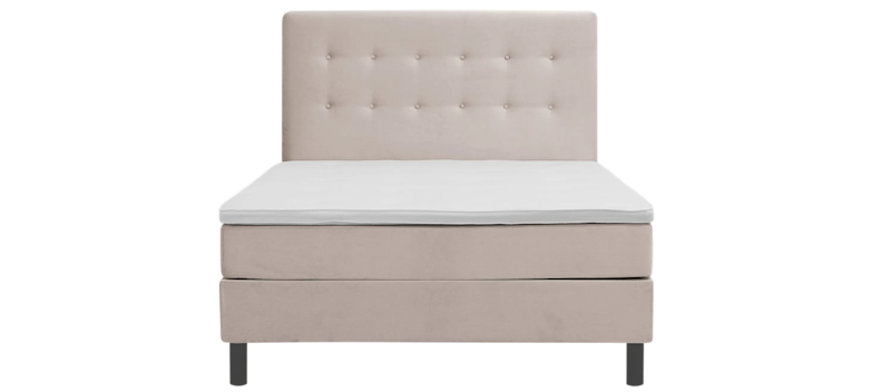 Dream Komplett Sängpaket 120x200 cm Knappar, Beige